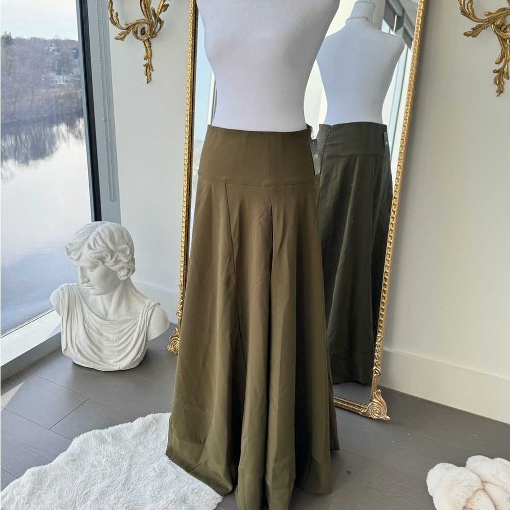 Green Maxi Skirt